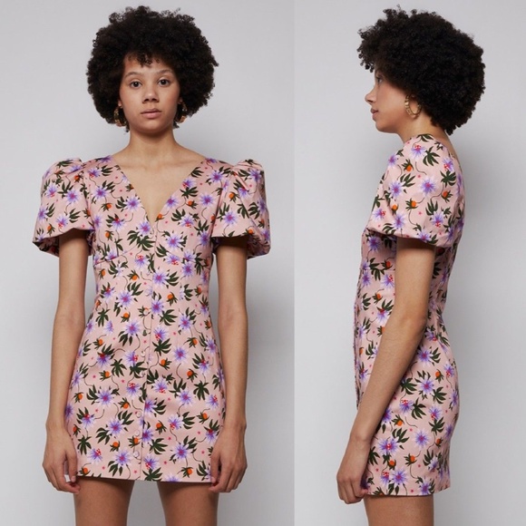 LHD Pedra Bonita Puff Sleeve Mini Dress - Picture 2 of 16